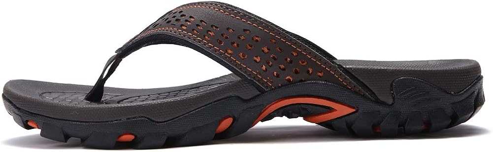  | GUBARUN Mens Sport Flip Flops Comfort Casual Thong Sandals Outdoor | Sandals