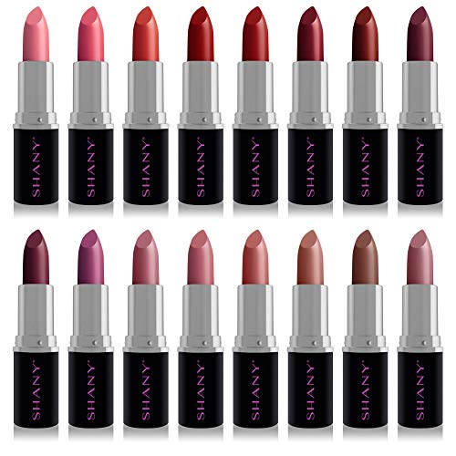 SHANY (Not So) Sweet Sixteen Creme Lipstick Set - Smooth, Highly Pigmented Lip Shades for All Day Wear - 16 Varying Colors - Thumbnail 2
