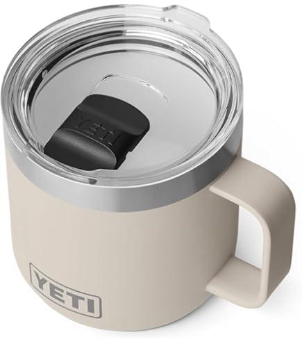 Amazon.com: YETI Rambler 10 oz Ceramic Lined Stackable Mug, Vacuum