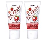 Now Foods Solutions, XyliWhite, Kids Toothpaste, Strawberry, 3 oz, 2 Pack