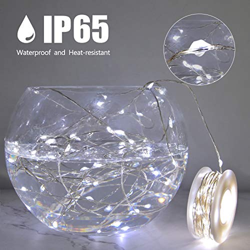 HSicily Fairy Lights Plug in, 49ft 150 LED Fairy Lights for Bedroom