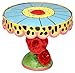 Appletree 7-1/4-Inch Sugar High Social by Babs Ceramic Cake Stand