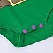 A&J Design Baby Boys' Green Hulk Long Sleeve Bodysuit