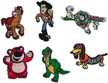Embroidered Iron/sew on Patch Cloth Applique Collectible Disney Patches (ToyStory-Set)