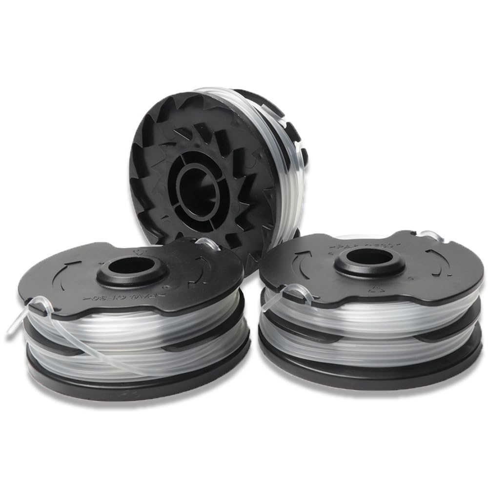 3 Pcs Strimmer Replacement Spool Line Compatible with Packside PRTA 20 Li A1/B2/C3 PRT 550 A1/A3 PRT 300 A1, Replacement Strimmer Spool Wire