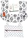ONE Epic Solution Drool and Teething Pad with Reversible Organic Cotton Bibs Set,Extra Pocket, Bandana Bib Bonus