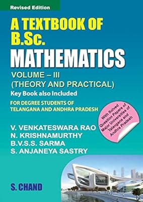 A Text Book Of B.sc. Mathematics Vol Iii (for Andhra)