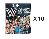 WWE Mighty Minis Series 2 Wrestling Mini Figure Blind Bag Party Favours - Pack of 10