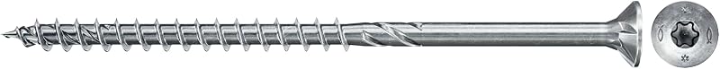 fischer Power-Fast II 4.5 x 60 mm Countersunk Wood Screws TX Inner Star