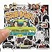 Magic Anime Supernatural Theme Stickers Laptop Stickers Waterproof Skateboard Snowboard Car Bicycle Luggage Decal 50pcs Pack (Supernatural)