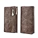 Realer Women's Wallet Clutch Double Zipper Card Holder Case Gift Purse