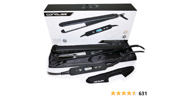 Corioliss C2 Black Soft Touch - Plancha de pelo profesional, tecnología de  titanio, Negro : Amazon.es: Belleza