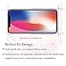 Blaulock Blaulock-01 (3-Pack) iPhone X Screen Protector Glass, iPhone X, Tempered Glass Screen Protector for Apple iPhone X, 2017 Springgreen