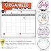 Magnetic Dry Erase Monthly Fridge Calendar 17