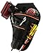 Drill Holster by Bastex - Heavy Duty Belt Worn Right Handed Holder, Fits Most T Handle Drills - Black and Orange