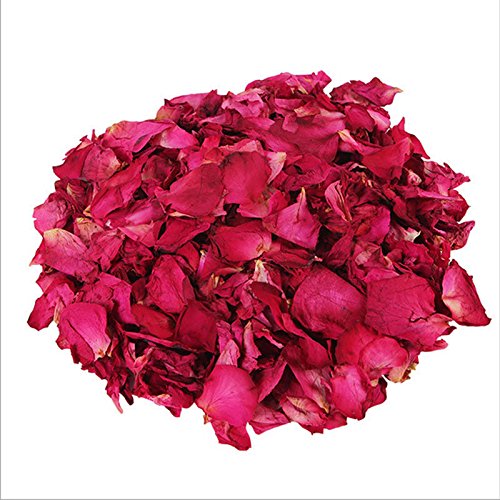 Artlalic 100g Dried Rose Petals Bath Tools Natural Dry Flower Petal Spa Whitening Shower