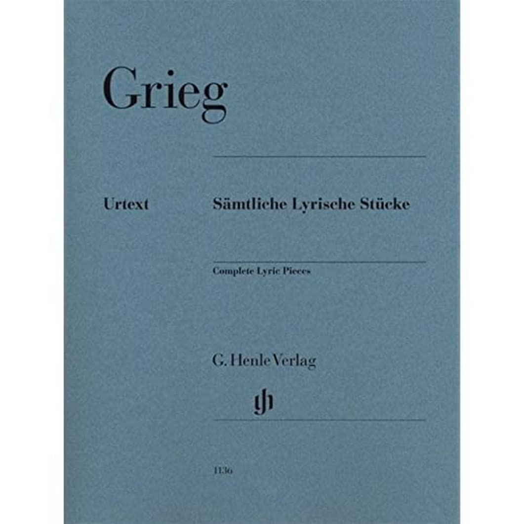 Sämtliche Lyrische Stücke: Instrumentation: Piano solo