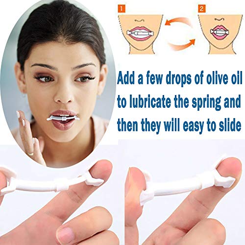 Sealive 5 Pcs Facial Exerciser Slim Mouth Exerciser, Face Muscle