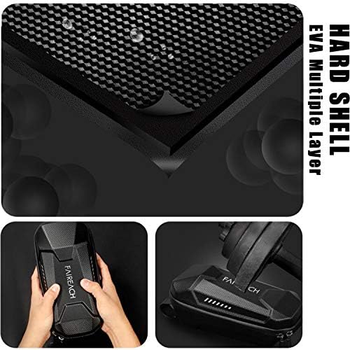 Sac de Trottinette Électrique, Faireach Sac de Rangement pour Scooter Étanche Sacoche Guidon de Grande Capacité pour Xiaomi M365 Segway Ninebot E ES1/ES2/ES3/ES4