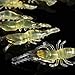 Masione 20PCS Soft Shrimp Fishing Lure Baits Gear for Bream Bass Flathead Whiting Snapper