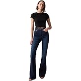 Gap Womens High Rise Flare Denim Jeans