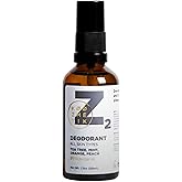 KØØZMETIK Z2 Natural Deodorant Spray For Women & Men | 99% Natural, Aluminum-Free & Cruelty-Free | Tea Tree Mint, Orange & Peach | Long-Lasting & Gentle Odor Protection | 50 ml (1.7 oz)