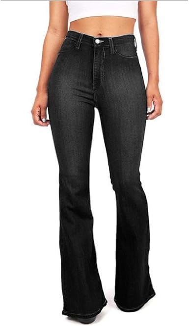 calça jeans strech feminina cintura alta