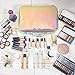 Beautify Holographic Makeup Bag – Iridescent Cosmetic Organizer/Zip Travel Case/Toiletries Bag With Multiple Compartments - Carry Handle
