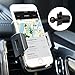 Amoner Phone Car Air Vent Mount, Universal 360 Rotation Car Phone Holder Cradle for iPhone X/8/8 plus/7/7 plus/6s/6 plus, Samsung Galaxy, Other Smart phones and GPS Devices (Black)