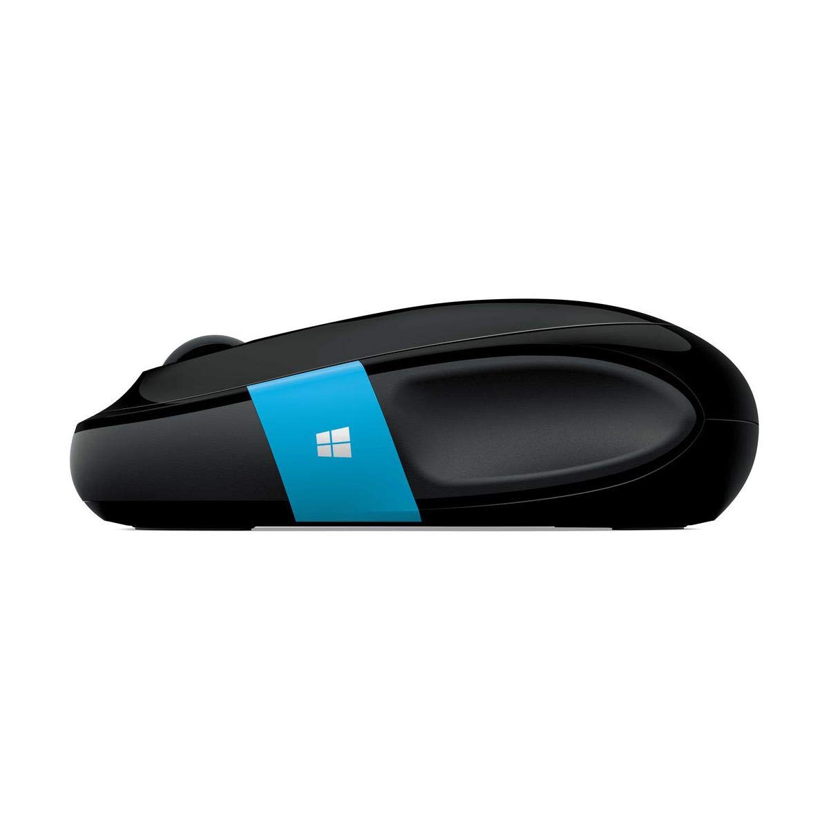 Microsoft Sculpt Comfort Mouse - Black. Comfortable design, Customizable Windows Touch Tab, 4-Way Scrolling,Bluetooth Mouse for PC/Laptop/Desktop, works with Mac/Windows Computers