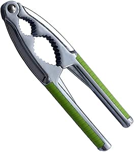 Fani Nut Crackers Walnut Cracker Heavy Duty Shell Cracker Seafood Cracker Walnut Opener Tool with Non-Slip Handle