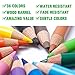#1 Colored Pencils Set, Premium Color Pencil Drawing Kit With Roll Up Canvas Case For Adults And Kids, (Include Colored pencil and Sharpener)