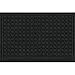 Textures Apache Mills 2' x 3' Blocks Heavy Duty Onyx Door Mat – Weather & Stain Resistant, Non-Slip, Durable Outdoor Mat – Made in USA – Superior Scraping Entrance Mat for Home or Commercial Use
