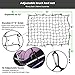 Warmfits 3'x4' Super Duty Bungee Cargo Net Stretches to 6'x8' Oversized Rooftop Carrier Net with 16 Metal D Clip Carabiners - Small 3