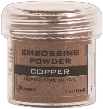 Ranger Sf Copper -Embossing Powder, Acrylic, Multicolour,4.4404x4.4404x4.4404 cm
