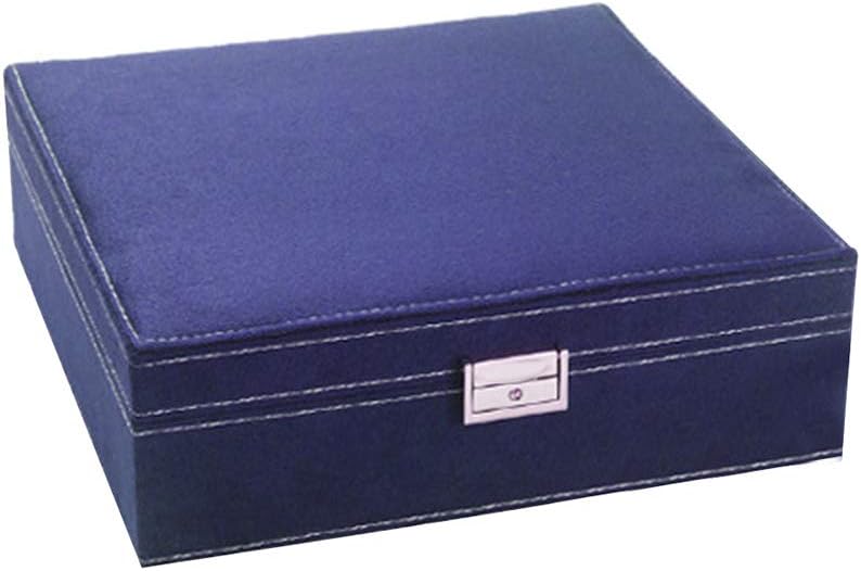 Jiacheng29_ Caja organizadora de Dos Capas de Madera con Cierre: Amazon.es: Hogar