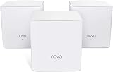 Tenda Nova MW5s AC1200 Dual Band Mesh WiFi System 3-Pack Up to 300m2