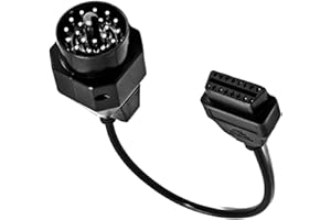 Goliton OBD OBD2 16 Pin Connector Diagnostic Adapter Cable Compatible for BMW 20 Pin