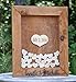 Wedding Guest Book Alternative - Heart Drop Guest Book - Guest Book Drop Box - Guest Book Sign - Guestbook Drop Box - Guest Book Ideas