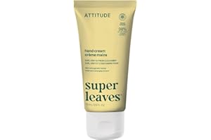 ATTITUDE Hand Cream, EWG Verified, Plant and Mineral-Based, Vegan Personal Care Products, Earl Grey & Fresh Cucumber Scent, 2.5 Fl Oz
