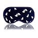 Sleeping Mask Cat Adjustable Blindfold - Eye Mask Cotton Eyeshade - Men Women and Kids - Comfortable Natural Eye Cover - Travel Nap Shift Work REM