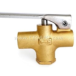 Straight Carpet Cleaning Wand Angle Valve