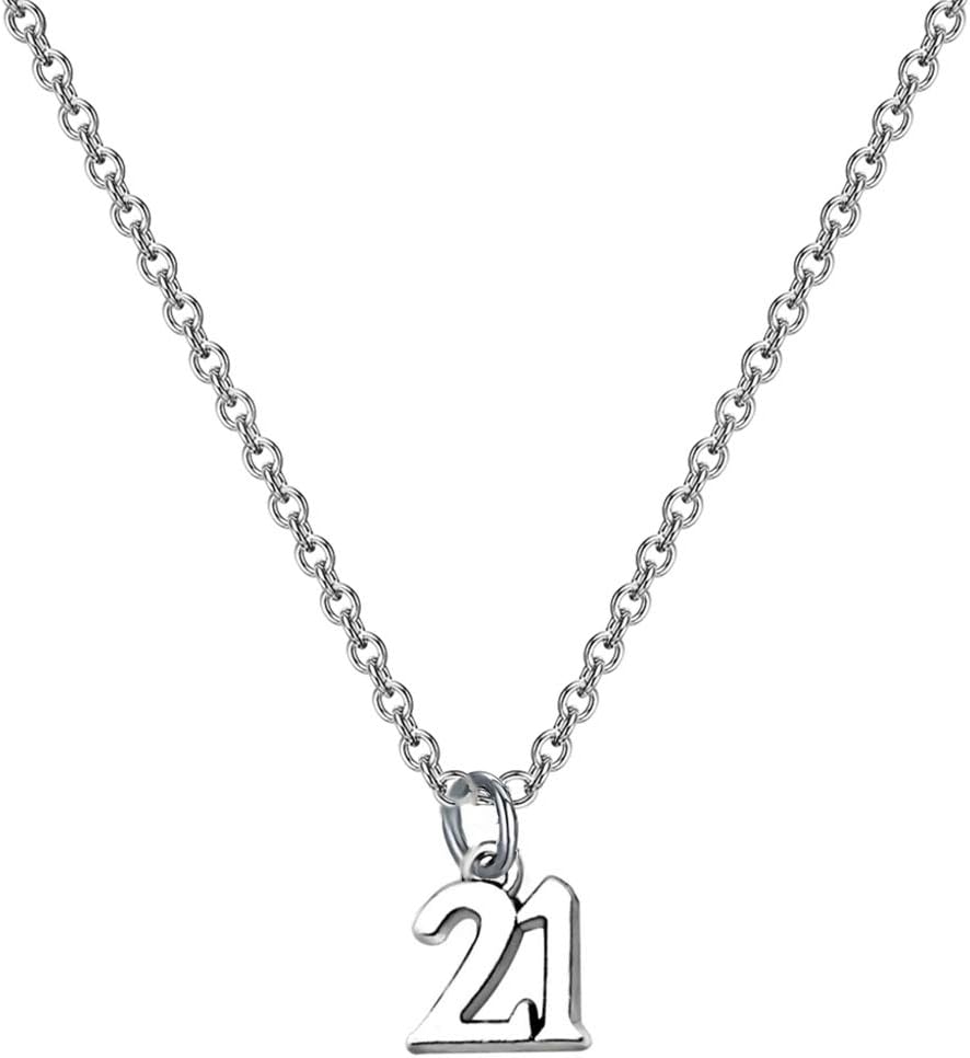 CHOOROBirthday Gifts for Her Birthday Necklace Number Necklace for Birthday 13th 16th 21st Gift