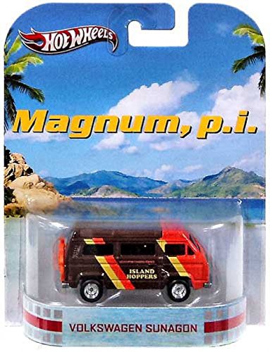 Hot Wheels Retro Magnum, P. I. 1:55 Die Cast Car Volkswagen Sunagon