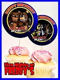 Crafting Mania LLC. 12 Five Nights at Freddy's Birthday Inspired Party Picks, Cupcake Picks, Cupcake Toppers #1