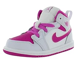 NIKE Jordan 1 Mid Baby/Toddler Shoes