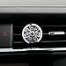 Car Diffuser Essential Oils Car Diffuser Vent Clip Stainless Steel Diffuser Vent Clip Locket [Large Size]