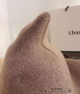 for Halloween Party Masquerade Cosplay Costume Accessory and Daily Fekey/&JF Womens Witch Kinitted-Wool Hats