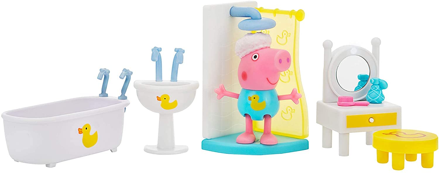 Peppa Pig PEP0551 Bath Time Play Figures Set