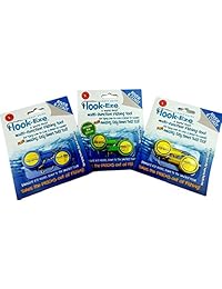 HOOK EZE Herramienta de atado de nudos para equipo de pesca para ganchos Jigs Swivels   Cortador de línea   Cubra los ganchos en las cañas de pescar Viaje de manera segura Totalmente aparejado. Ideal para la pesca de kayak de hielo bajo